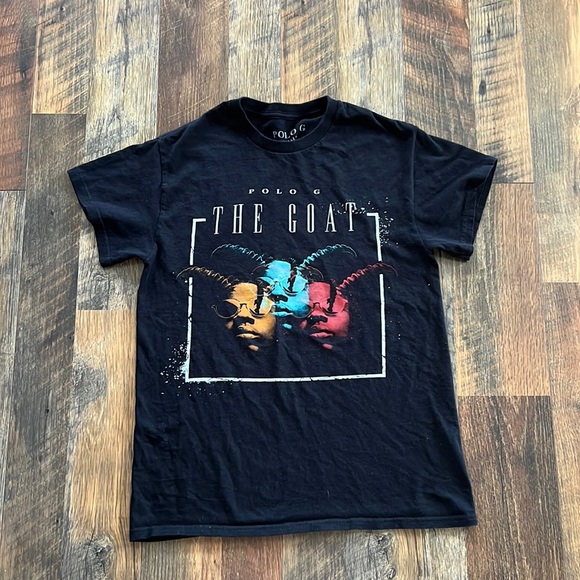 Polo G Black Cotton Tee - Picture 1 of 3